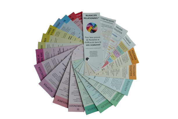 Le Nuancier Relationnel - 20 stratégies réparties en 6 couleurs